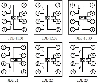 JDL-23內(nèi)部接線圖