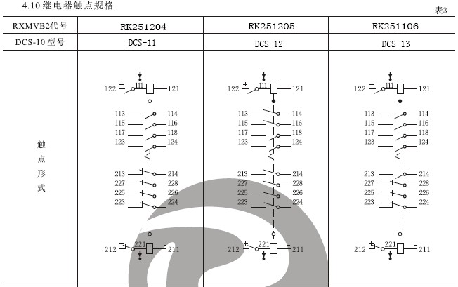 DCS-12雙位置繼電器結(jié)構(gòu)，外形尺寸及安裝開(kāi)孔圖。