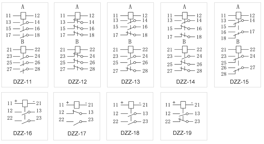 DZZ-13內(nèi)部接線圖