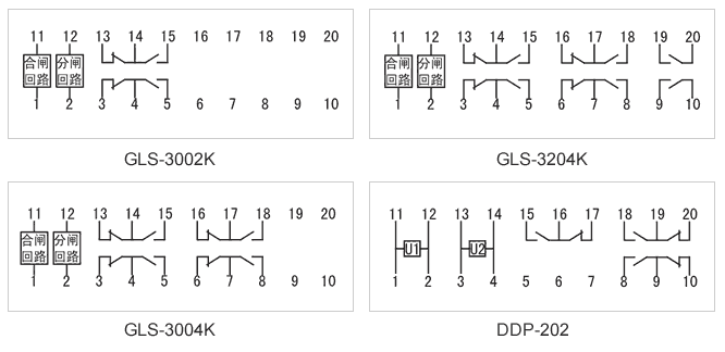 GLS-3002K內(nèi)部接線(xiàn)圖