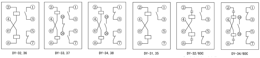 DY-37內部接線圖